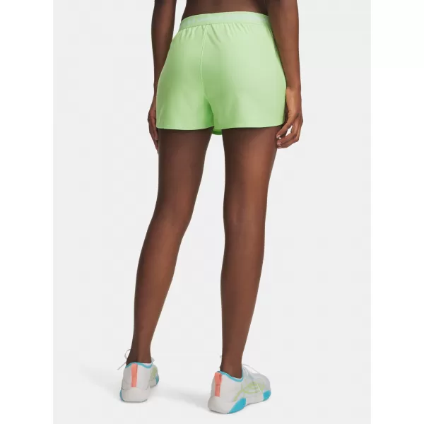  Ženske kratke hlače UNDER ARMOUR TECH PLAY UP SHORTS 1389882-712 ZELENA 