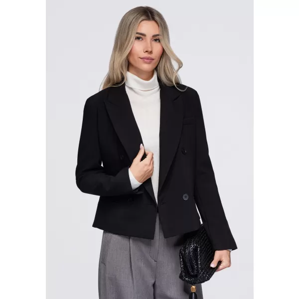  Ženska jakna OMBRE OW-BL-E0006 ČRNA 