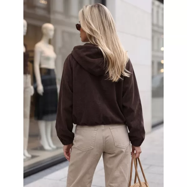  Ženska jakna DSTREET TY6061 RJAVA 