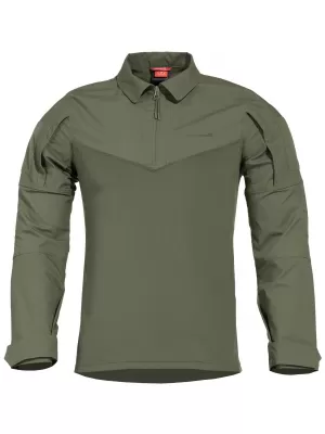 Moška majica z dolgimi rokavi PENTAGON RANGER SHIRT K02013 KAMUFLAŽNO ZELENA