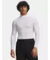 Moška majica s kratkimi rokavi UNDER ARMOUR UA HG ELITE COMP MOCK LS 6015385-100 BELA