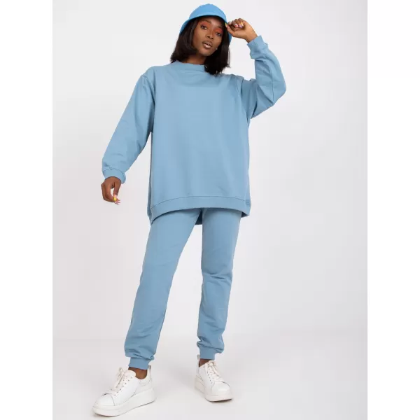 Ženski pulover BASIC FEEL GOOD AP-BL-A-R001 SVETLO MODRA 