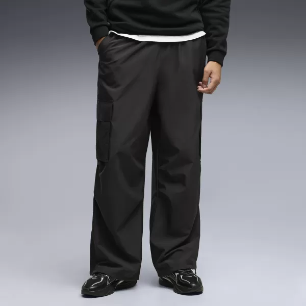  Moške hlače PUMA ESS EXTREME CARGO PANTS WOVEN OP 63676901 ČRNA PUMA 