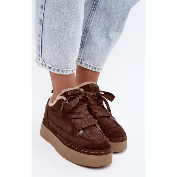  Ženski čevlji BIG STAR SHOES UU274188 RJAVE/BEŽ SENCE 
