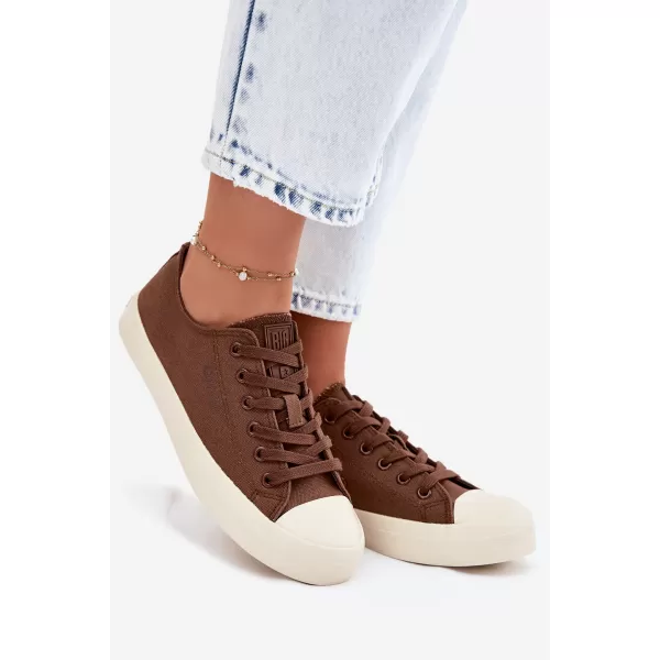  Ženske superge BIG STAR SHOES TT274123 RJAVA/BEŽ 