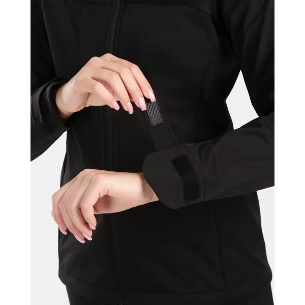  Ženska softshell jakna KILPI ONTAVIA-W 1L0113KI ČRNA 