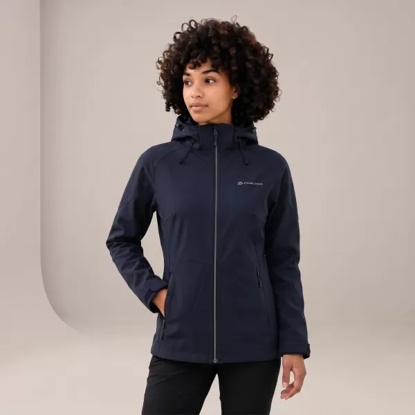  Ženska softshell jakna ALPINE PRO GEDERA NAVADE 