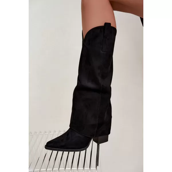  Ženski škornji BOTO QT141 TEMNO KAKI 