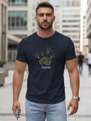 Moška majica s kratkimi rokavi DSTREET NX0149R-NY TEMNO MODRA