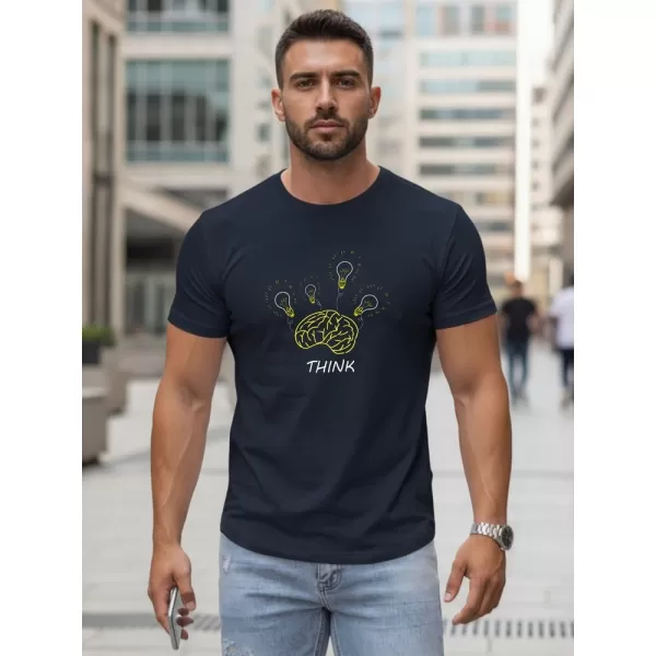  Moška majica s kratkimi rokavi DSTREET NX0149R-NY TEMNO MODRA 