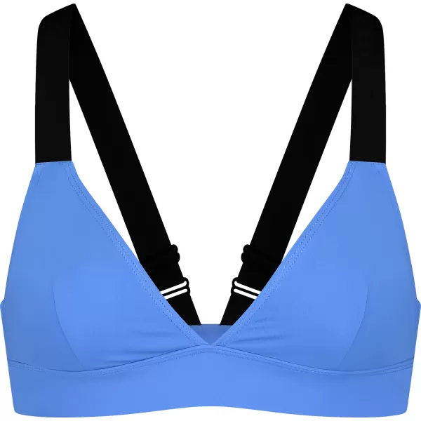  Ženski zgornji del bikinija NORDBLANC LOVELINESS NBSSS8212 MODRA 