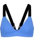Ženski zgornji del bikinija NORDBLANC LOVELINESS NBSSS8212 MODRA