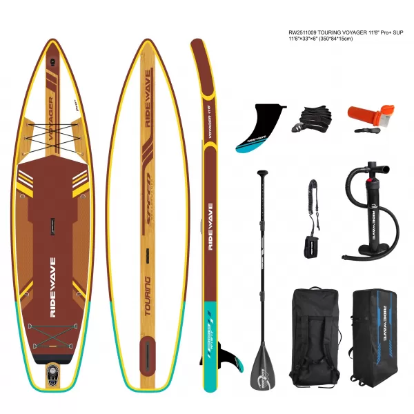  Deska za veslanje RIDEWAVE Voyager Touring PRO+ 116 NEDOLOČEN 