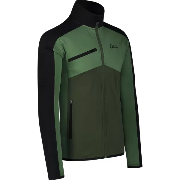  Moški powerfleece pulover NORDBLANC CUSP NBSFM8334 ZELENA 