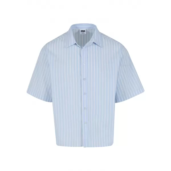  Moška srajca URBAN CLASSICS TB8218-21550 ZAMRZNJENO MODRO 