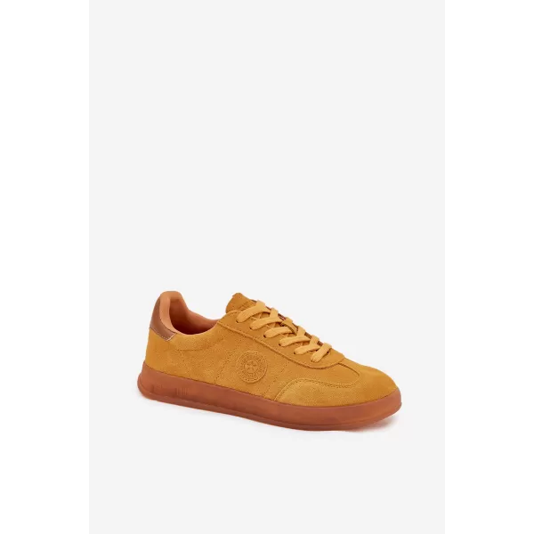  Ženske superge BIG STAR SHOES RR274846 RUMENA/ZLATA 