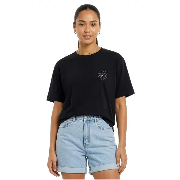  Ženska majica s kratkimi rokavi URBAN CLASSICS TB8664 ČRNA 