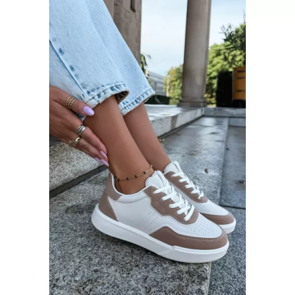  Ženske superge BIG STAR SHOES UU274275 BELA/BEŽ 