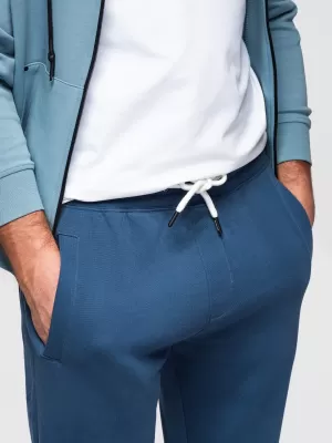 Moške hlače OMBRE OM-PABS-0304 TEMNO MODRA