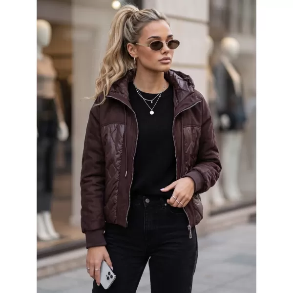  Ženska jakna DSTREET TY6094 BORDO 