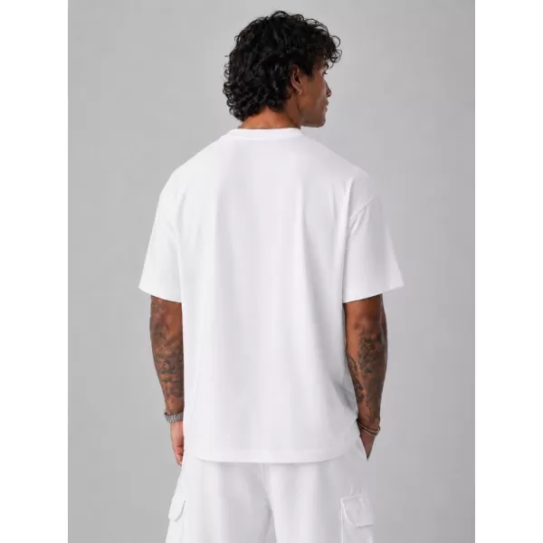  Moška majica s kratkimi rokavi DSTREET NX1034R-WH-O BELA 