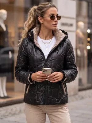 Ženska jakna DSTREET TY5803 ČRNA