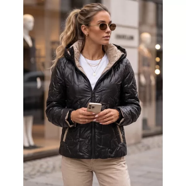  Ženska jakna DSTREET TY5803 ČRNA 