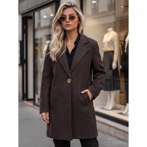  Ženski plašč DSTREET NY0814 RJAVA 
