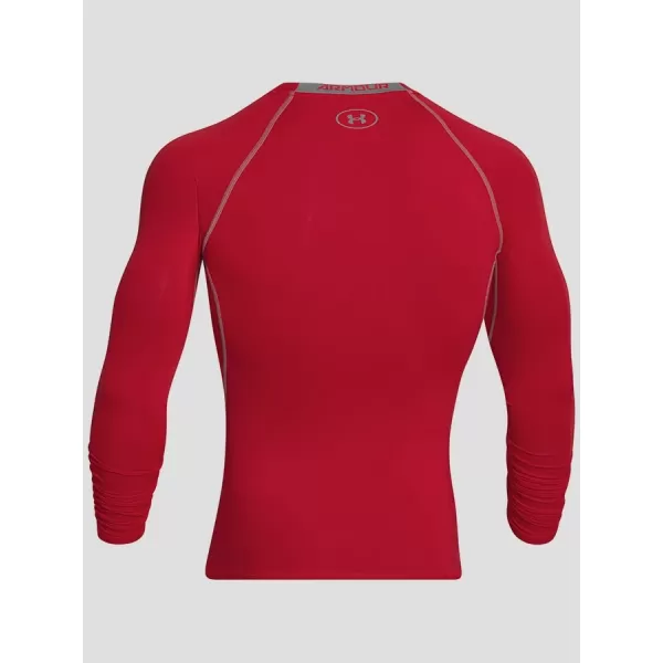  Moška kompresijska majica UNDER ARMOUR HG LS 1257471-600 RDEČA 