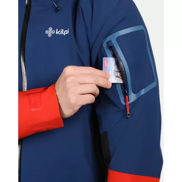  Moška hardshell jakna KILPI MAMBA-M 1M0101KI TEMNO MODRA 