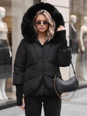 Ženska jakna DSTREET TY5887 ČRNA