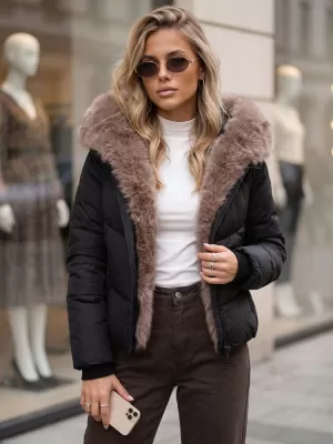 Ženska jakna DSTREET TY6103 ČRNA