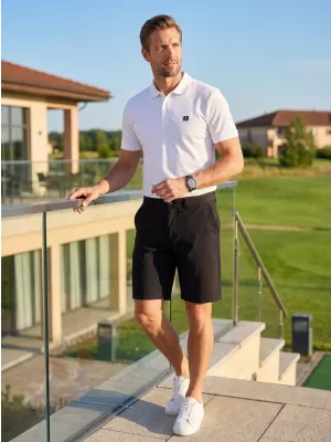 Moške kratke hlače ALTISPORT ATS SHORT CLASSIC-FIT 9 ČRNA