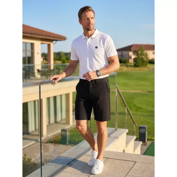  Moške kratke hlače ALTISPORT ATS SHORT CLASSIC-FIT 9 ČRNA 