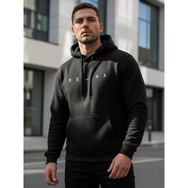  Moški pulover DSTREET NX0001B-BK ČRNA 