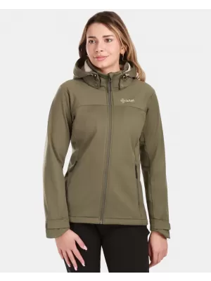 Ženska softshell jakna KILPI ONTAVIA-W 1L0113KI ZELENA