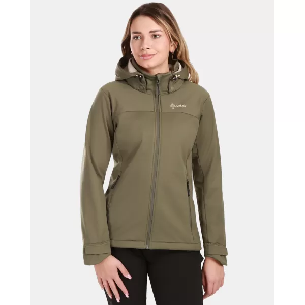  Ženska softshell jakna KILPI ONTAVIA-W 1L0113KI ZELENA 