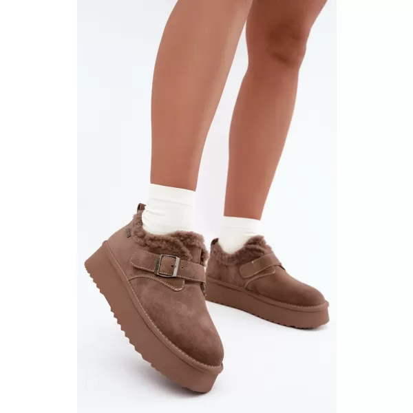  Ženski snežaki BIG STAR SHOES UU274318 BEŽ 