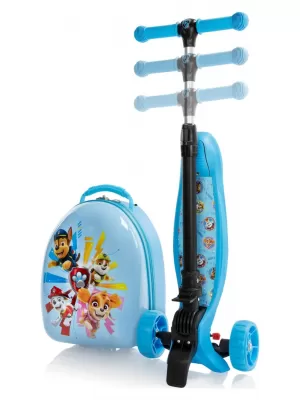 Otroški kovček HEYS TURBO TOTS SCOOTER 16426 PAW PATROL MODRA