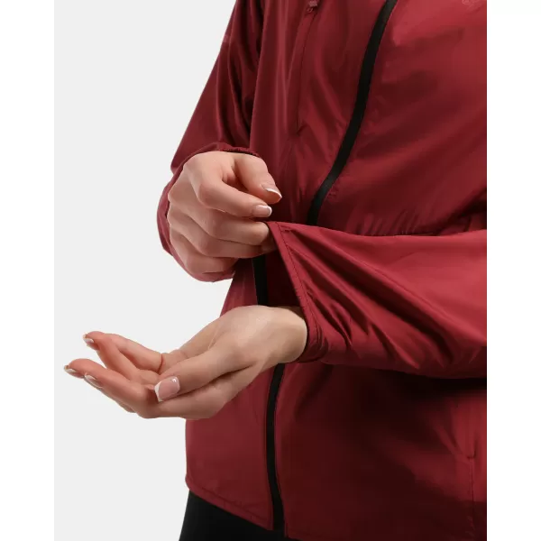  Ženska vetrovka KILPI ROSA-W 1L0109KI TEMNO RDEČA 