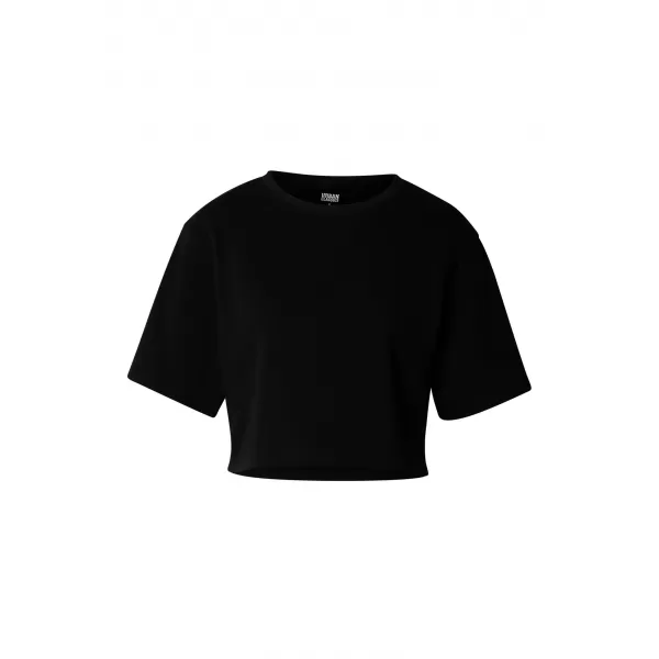  Ženska majica s kratkimi rokavi URBAN CLASSICS TB8288 ČRNA 