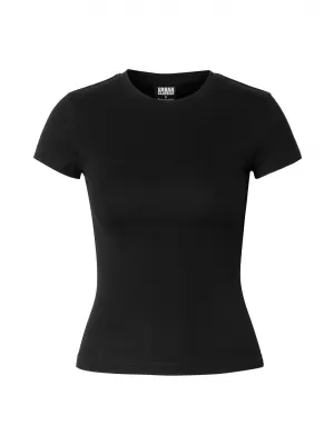 Ženska majica s kratkimi rokavi URBAN CLASSICS TB8569-00007 ČRNA