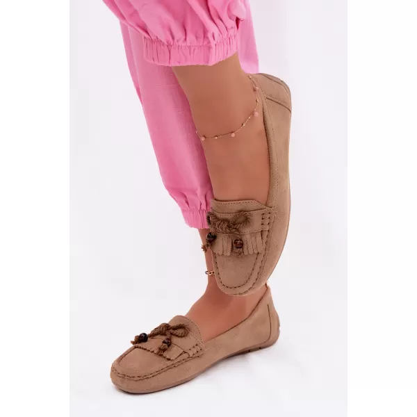  Ženski mokasini BOTO W2515 TAUPE 