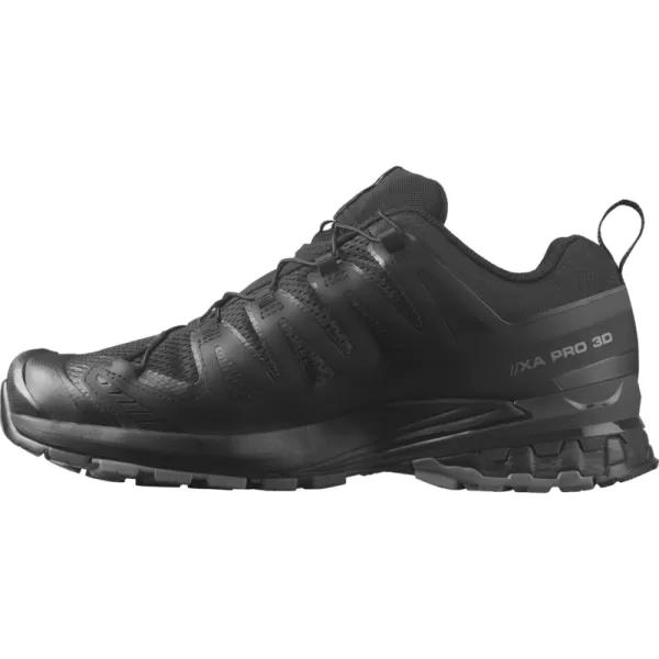  Moški čevlji SALOMON XA PRO 3D V9 WIDE L47273100 ČRNA/FANTOMSKA/KOSITRNA 