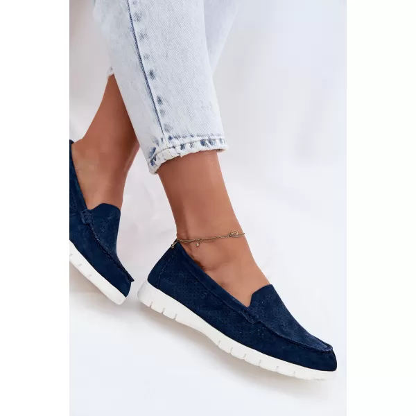  Ženski mokasini VINCEZA 95360 MODRA 