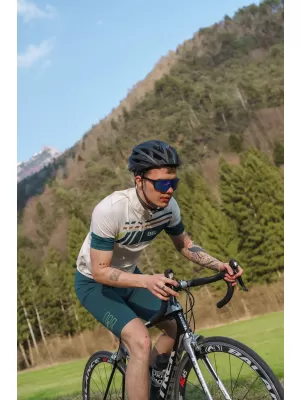 Moške kolesarske hlače NORDBLANC LEADING NBSPM8082 ZELENA