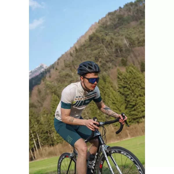  Moške kolesarske hlače NORDBLANC LEADING NBSPM8082 ZELENA 