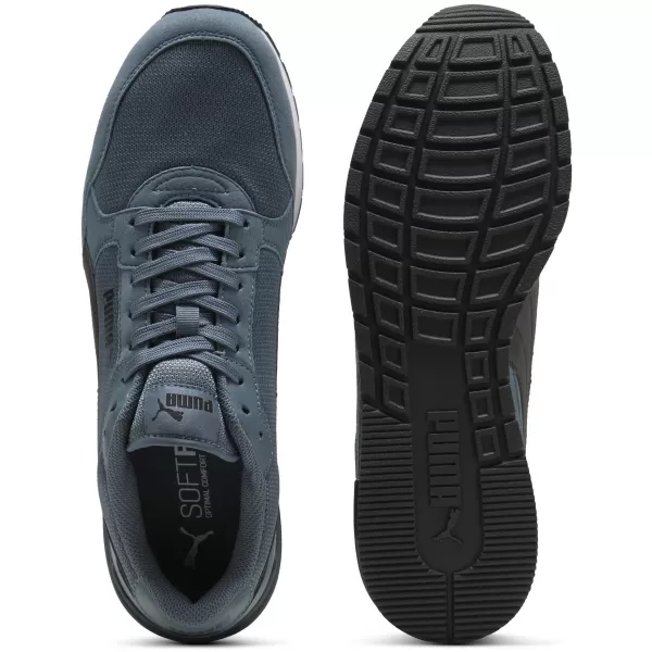  Škornji PUMA ST RUNNER V4 MESH 39966619 EVENING BLUE/ VEČERNO MODRA/PUMA ČRNA/PUMA BELA 