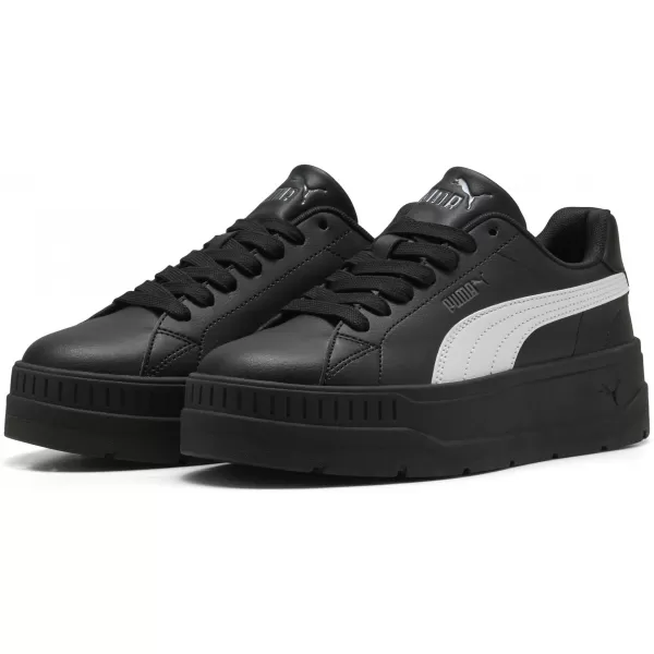  Ženski čevlji PUMA KARMEN CLASSIC 40718704 PUMA ČRNA/PUMA BELA/MOČNA SIVA 