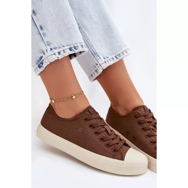  Ženske superge BIG STAR SHOES TT274123 RJAVA/BEŽ 